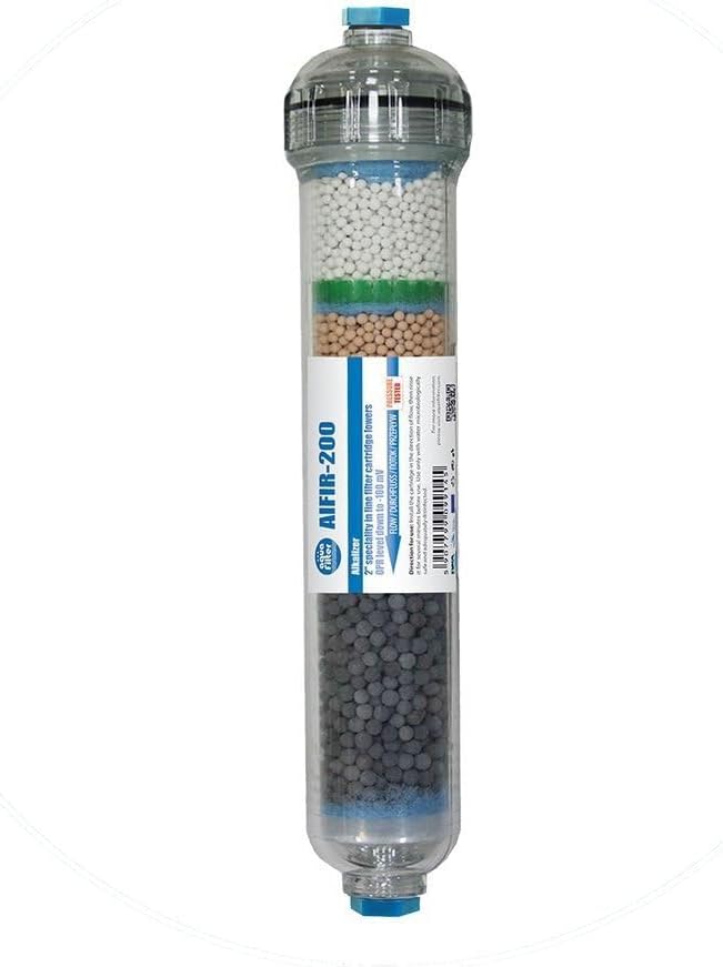 Aquafilter AIFIR-200 Inline Mineralisation Cartridge – Negative Ioniser for Reverse Osmosis Systems