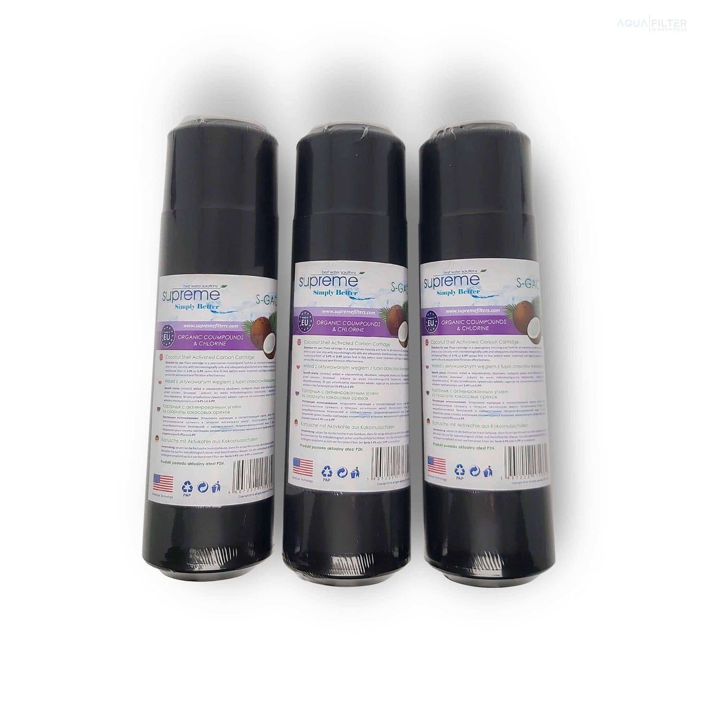 GAC from Supreme water filter cartridge 3