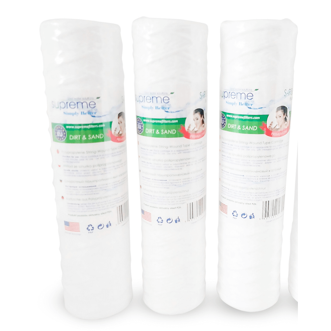 Sediment water filter cartridges | 3 Pack