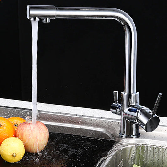 3 Way Kitchen Tap Mixer Deluxe Finish