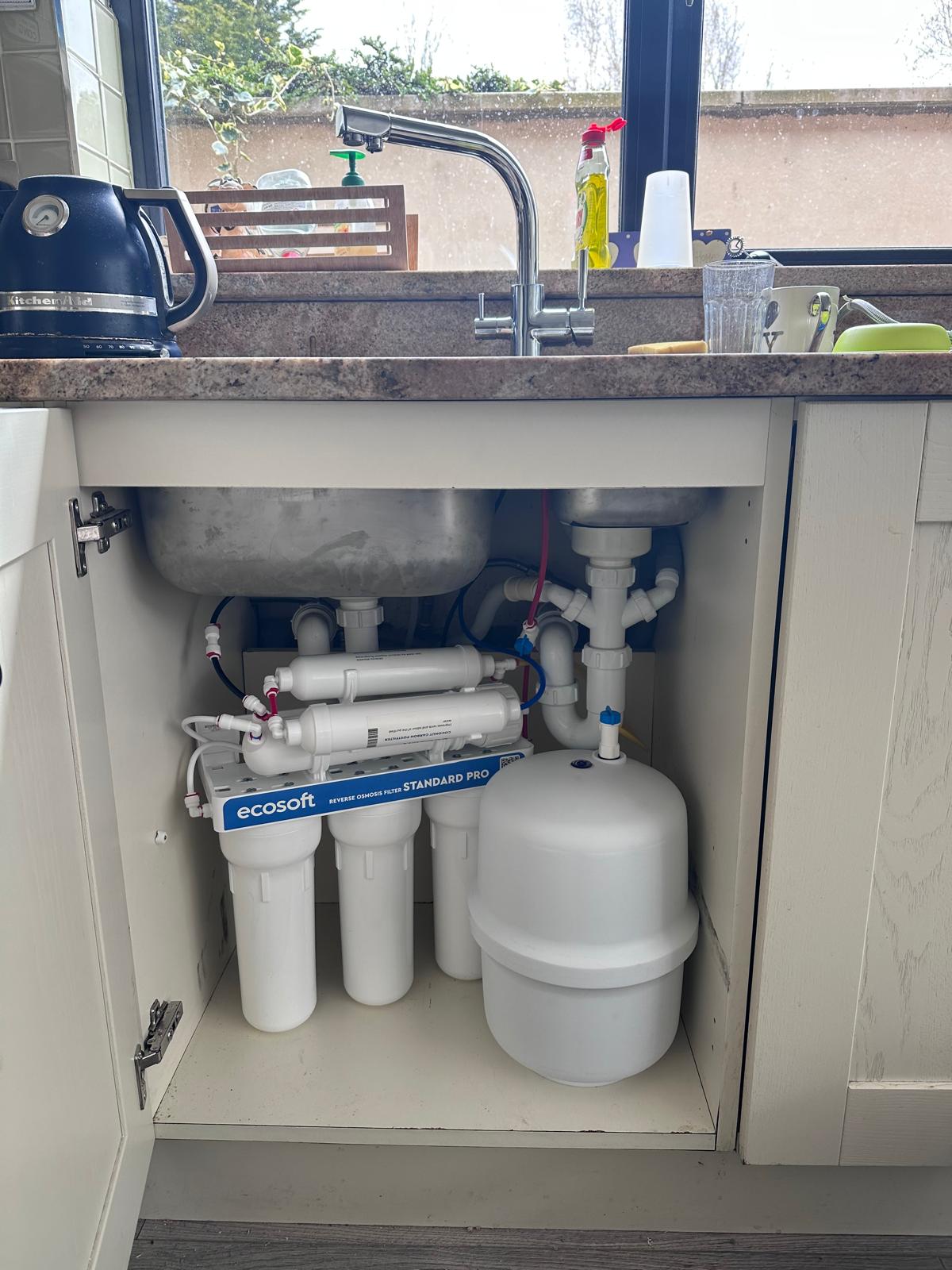 Water Softener + 6-Stage Reverse Osmosis Drinking Water System | NuAqua Ireland