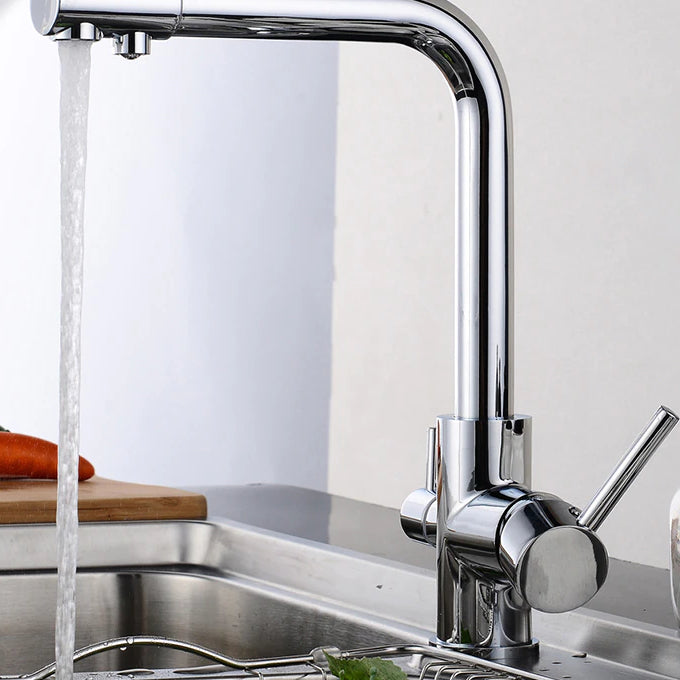 3 Way Kitchen Tap Mixer Deluxe Finish