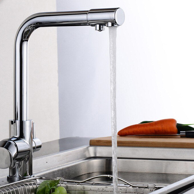 3 Way Kitchen Tap Mixer Deluxe Finish