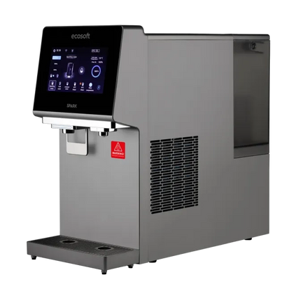Ecosoft Spark Countertop Reverse Osmosis Dispenser with Sparkling, Hot and Cold Water
