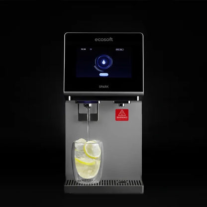 Ecosoft Spark Countertop Reverse Osmosis Dispenser with Sparkling, Hot and Cold Water