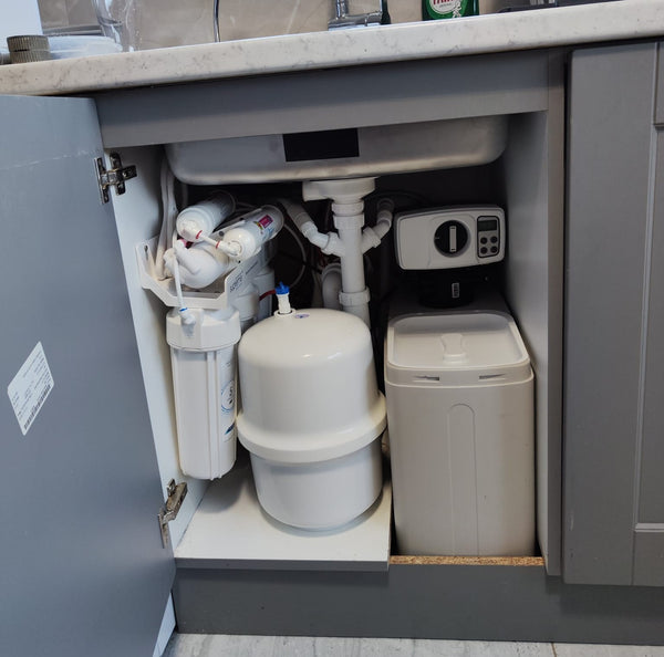 NuAqua Water Softener + 5 Stage RO System Installation Included!