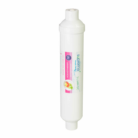 Supreme mineral water cartridge for water filter systems