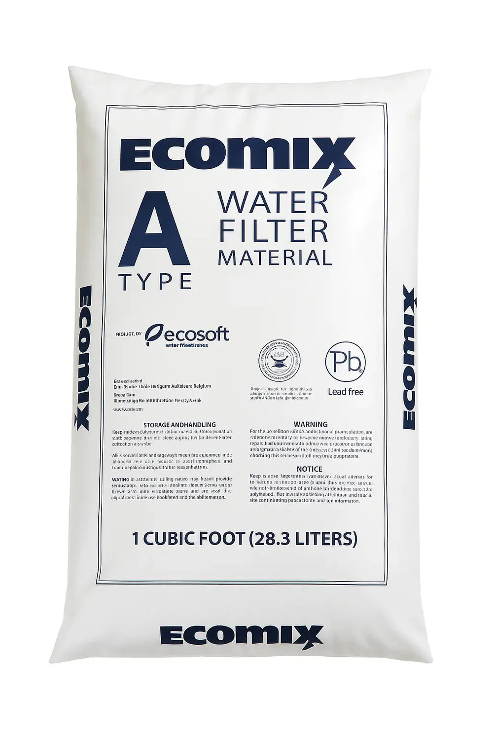 Ecomix A – All-in-One Water Treatment Resin (25 Litres)